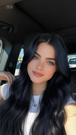 black hair 