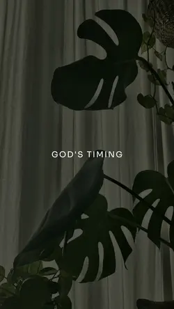 Trust God's Timing