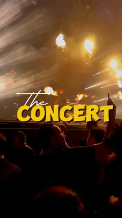 the concert