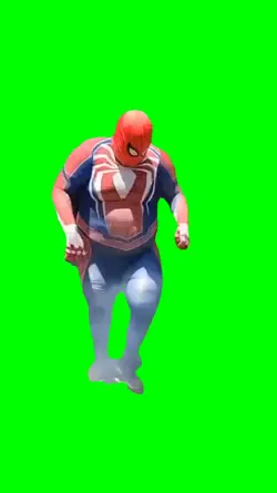Spider man dancing