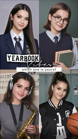 Yearbook vibes