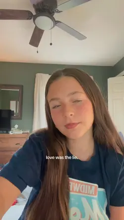love was the lie.