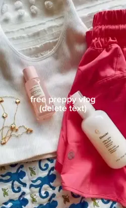 free preppy vlog⚡️🌸