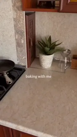 baking with me