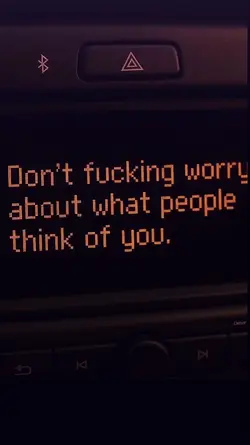 don't worry about