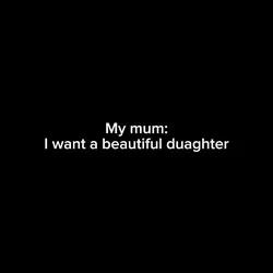 I want a beautiful