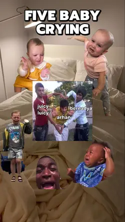 FIVE BABY CRYING😭