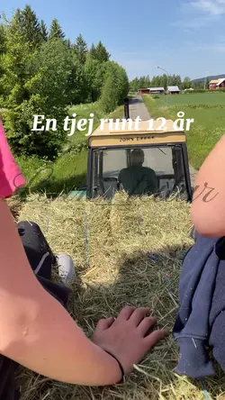 En tjej runt 12 år 