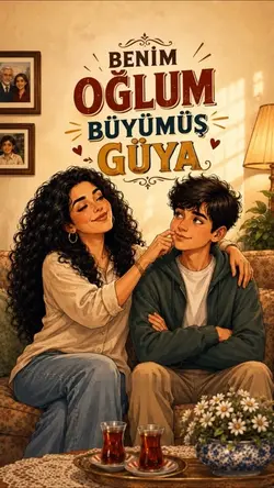 Oğlum büyümüş
