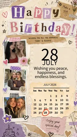 Brithday 28July 2026
