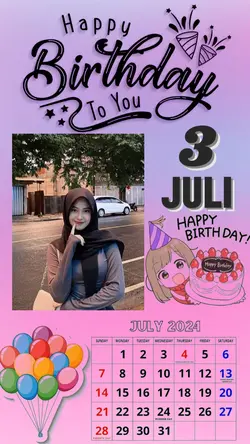 New 3 Juli Ultah