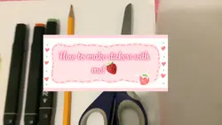How to make stickers