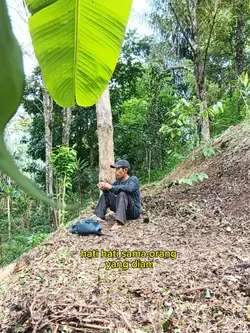 orang diam hati hati