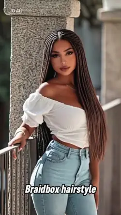 Braidbox hairstyle