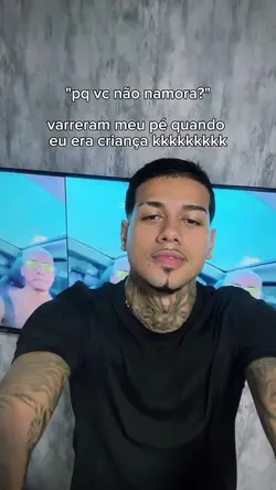 varreram meu pé kkkk