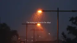 I’m trying my best