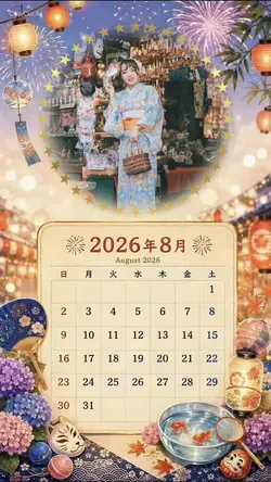 2026年8月🎆