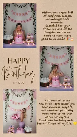 Birthday Message 