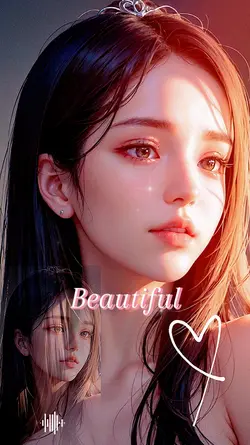 You are beautiful.