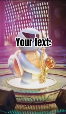 Squirtle saxophone 