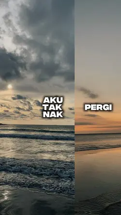 aku tak nak pergi