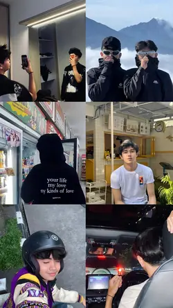 tata letak 6 foto