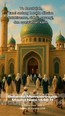 Maulid Nabi 1448H
