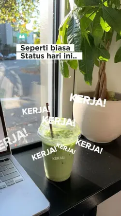 Seperti biasa kerjaa