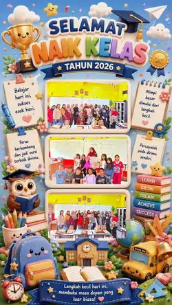 Selamat naik kelas