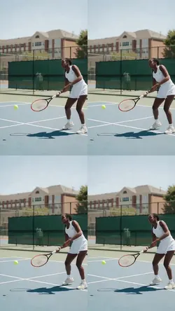 Punchy Tennis Drill Reel