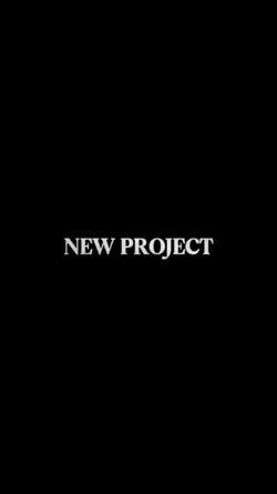 New project