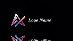 Simple logo intro