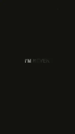 never look back