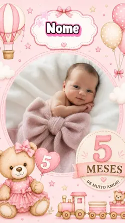 Mêsversário 5 meses