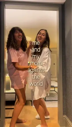 me and my mom