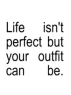 life isn't perfect