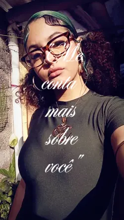 me conta sobre você 