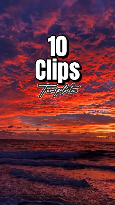 capcut template cover