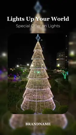 Light Template Display Tiktok Style
