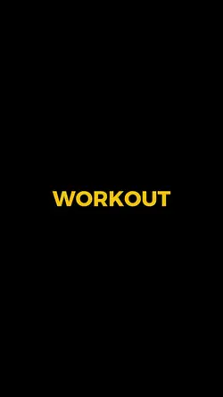 workout 