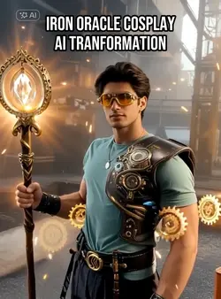 Iron Oracle cosplay 