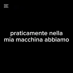 nella mia macchina..