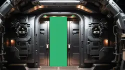 spaceship door open