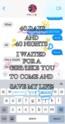 40 days😚😚