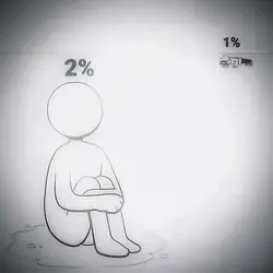 apenas 1%
