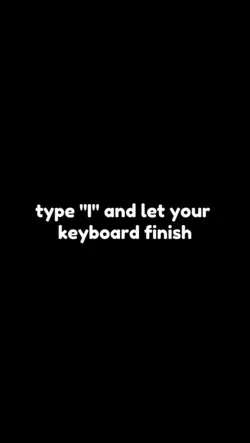 New Letter I