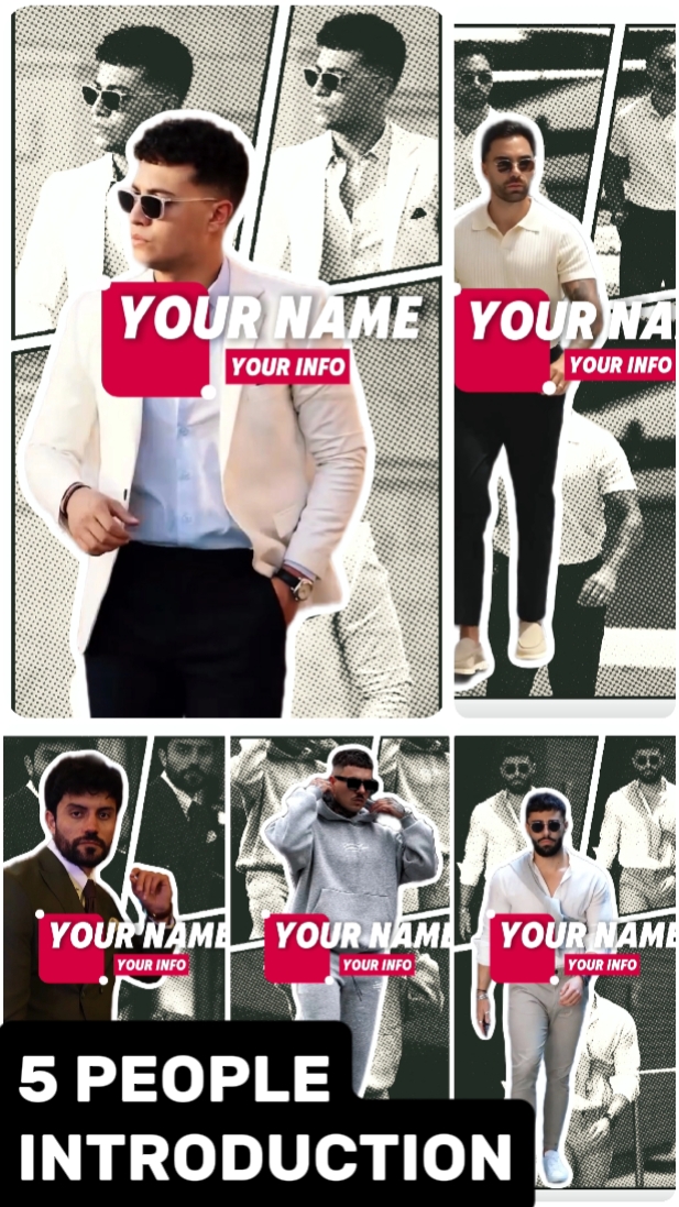 capcut template cover