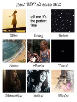 How TikTok sees me: