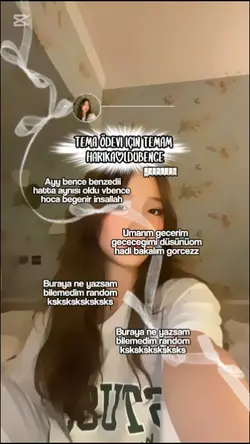 Tema ödevi icin