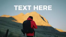 Mountain trend